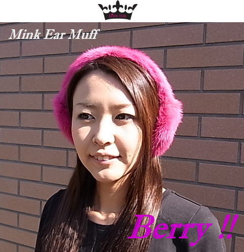 ̵LOVE FUR͵Υߥ󥯥䡼ޥդ˿Υ٥꡼о졪ߥ󥯥䡼ޥաBerry