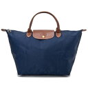 【スマホからエントリーでポイント10倍 9/23 9:59まで】ロンシャン ル プリアージュ トートバッグ LONGCHAMP 1623 089 556 NAVY
