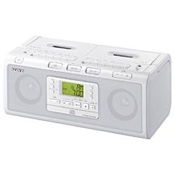 SONY CFD-W78-W(ホワイト) CDラジオカセットコーダー【在庫あり】【16時までのご注文完了で当日出荷可能！】