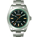 ROLEX 116400GV　ミルガウス　グリーンガラス　ブラック　メンズROLEX（ロレックス）