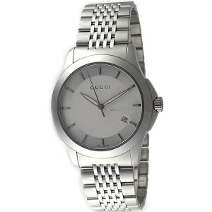 GUCCIグッチ_YA126401_#126_Gタイムレス_シルバー_メンズ
