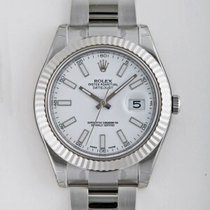 ROLEXロレックス_デイトジャストII_116334_ブラック_メンズ
