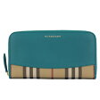 BURBERRY バーバリー 長財布 3982481 ACQUA GREEN