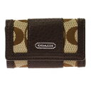 COACH OUTLET コーチ アウトレット キーケース F54569 SKHMA パーク シグネチャ 【cool10】