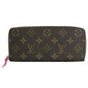 LOUIS VUITTON ルイヴィトン 長財布 M42119 モノグラム ホットピンク ポルトフォイユ・クレマンス