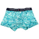 TOMMY HILFIGER トミー ヒルフィガー ボクサーパンツ メンズ 1U87903008 ミントブルー Mサイズ