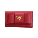 プラダ PRADA キーケース 1PG222 F068Z FUOCO