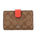 コーチ アウトレット COACH OUTLET 二つ折り財布 F54023 SVC8O シグネチャー 【ccoo】