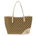GUCCI グッチ トートバッグ レディース ベージュ ホワイト 169946 KQWFG 9761