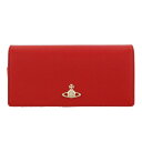 Vivienne Westwood ヴィヴィアンウエストウッド 長財布 レディース レッド 51060025 40153 SAFFIANO RED