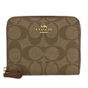 COACH OUTLET コーチ アウトレット 二つ折り財布 レディース カーキ F30308 IM E74