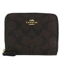 COACH OUTLET コーチ アウトレット 二つ折り財布 レディース ブラウン F30308 IMAA8