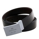 TOMMY HILFIGER トミーヒルフィガー ベルト メンズ リバーシブル ブラック 11TL08X016
