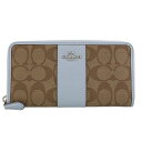 COACH OUTLET コーチ アウトレット 長財布 レディース ブルー F54630 SVNOQ