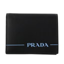 PRADA プラダ 二つ折り財布 レディース ブラック 1MV204 2AIX F0002