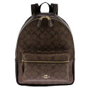 COACH OUTLET コーチ アウトレット バックパック レディース ブラウン ブラック F32200 IMAA8