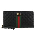 GUCCI グッチ 長財布 レディース グッチシマ ブラック 536450 0YKBT 1060