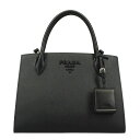 PRADA プラダ ハンドバッグ ブラック 1BA155 SAFFIANO CUIR CITY CALF F0632 NERO 1