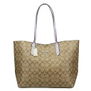 COACH OUTLET コーチ アウトレット トートバッグ シグネチャー カーキ ライラック F76636 SKHLL