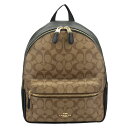 COACH OUTLET コーチ アウトレット バックパック シグネチャー カーキ ブラック F32200 IMCBI