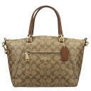 【ポイント10倍 9/25 0:00~48時間限定】コーチ アウトレット COACH ハンドバッグ シグネチャー カーキ サドル F79998 IME74
