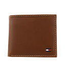 TOMMY HILFIGER トミーヒルフィガー 二つ折り財布 メンズ 31TL25X014 TAN