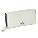 Vivienne Westwood ヴィヴィアンウエストウッド 長財布 VICTORIA ホワイト 51060025 BEIGE