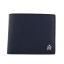 dunhill ダンヒル 二つ折り財布 メンズ CADOGAN カドガン ネイビー 19F2C32CA410R NAVY