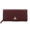 Vivienne Westwood ヴィヴィアンウエストウッド 長財布 レディース VICTORIA 51060025 I402 BURGUNDY