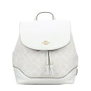 COACH OUTLET コーチ アウトレット リュックサック レディース シグネチャー ホワイト 1613 IMRFF