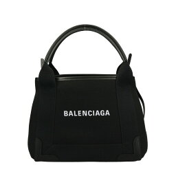 BALENCIAGA <strong>バレンシアガ</strong> トートバッグ レディース NAVY CABAS XS 390346 2HH3N 1000 BLACK