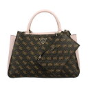 【ポイント10倍 9/25 0:00~48時間限定】Guess ゲス ハンドバッグ レディース ブラウン SG810806 BROWN BLUSH LOGO