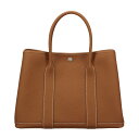 HERMES エルメス トートバッグ ガーデンパーティ PM ネゴンダ ゴールド シルバー金具