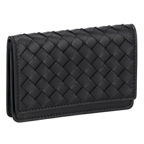 ボッテガヴェネタ カードケース 名刺入れ メンズ イントレチャート INTRECCIATO ブラック BOTTEGA VENETA 174646 V3UN1 1275 ボッテガ・ヴェネタ