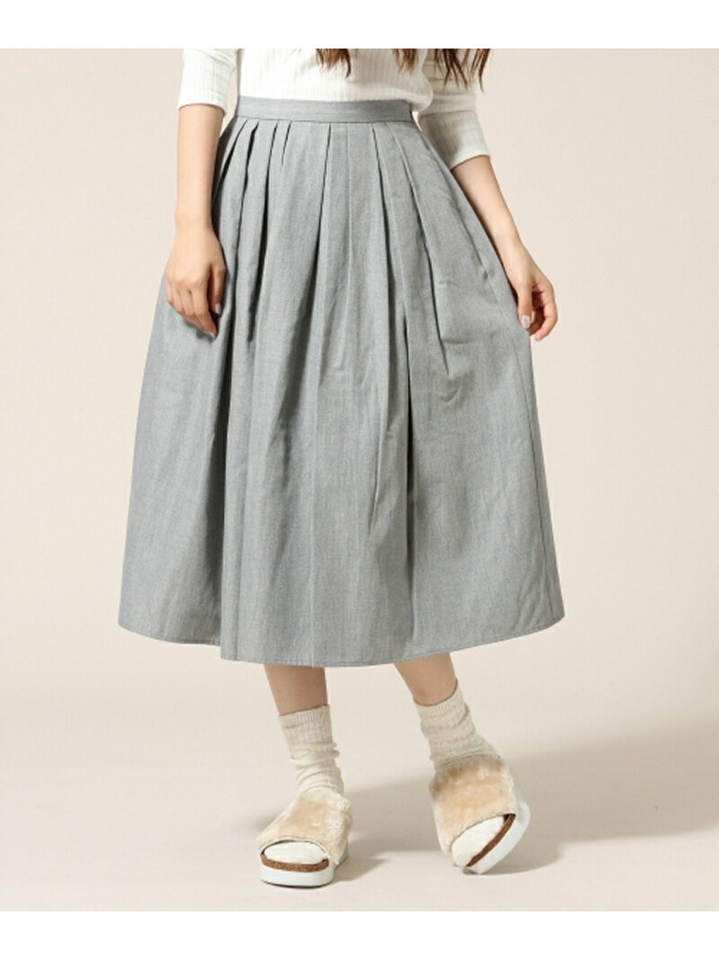LOWRYS FARM レディース スカート ローリーズファーム【送料無料】LOWRYS FARM タックセミマキ...