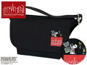 Manhattan Portage × PEANUTS CASUAL MESSENGER BAG 【MUSIC】 マンハッタンポーテージ x ピーナッツ カジュアル メッセンジャーバッグ BLACK