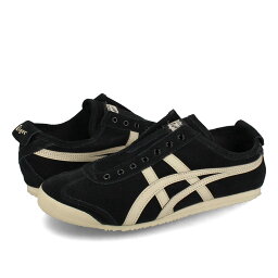 15時迄のご注文で即日発送可 Onitsuka Tiger MEXICO 66 SLIP-ON <strong>オニツカタイガー</strong> メキシコ 66 <strong>スリッポン</strong> メンズ レディース スニーカー ローカット BLACK/PUTTY ブラック 1183c157-001