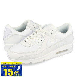 [要エントリーで最大P15倍 4/24(水)20___00～4/27(土)9___59] NIKE AIR MAX 90 LTR ナイキ エア マックス 90 レザー WHITE/WHITE/WHITE cz5594-100