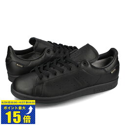 [要エントリーで最大P15倍 4/24(水)20___00～4/27(土)9___59] adidas STAN SMITH LUX GTX アディダス <strong>スタンスミス</strong> LUX ゴアテックス メンズ レディース ローカット CORE BLACK/CORE BLACK/FTWR WHITE ブラック ig8661