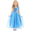 【子供用プリンセスドレス】【コスチューム衣装】【ブルー お姫様 コスプレ 子ども キッズ 発表会 シンデレラ 女の子 ドレス ステージ お遊戯会 プリンセス ディズニー】