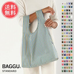 メール便送料無料 エコバッグ BAGGU スタンダードバグゥ STANDARD 公式認証店【バグー エコバック トートバッグ 折りたたみ 折り畳み おしゃれ ナイロン レジカゴ ショッピングバッグ 猫 北欧 レディース Mサイズ サブバッグ 】母の日