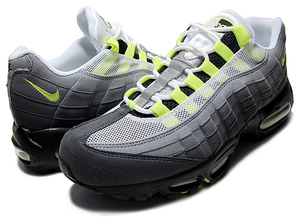 NIKE AIR MAX 95 OG "MAX OG PACK" wht/n.yellow-blk-anthrct10500円以上お買い上げで送料無料!!ナイキを中心に世界中より、常時3000アイテムオーバーのアイテム取扱☆