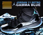 お得な割引クーポン発行中!!NIKE AIR JORDAN 11 RETRO "GAMMA BLUE" blk/gmma.blu-blk-v.maize