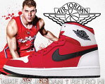 最大2,000円OFFクーポン発行中!★お求めやすく価格改定★NIKE AIR JORDAN 1 RETRO HI "BLAKE GRIFFIN" g.red/blk-wht