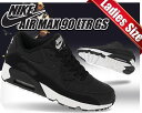 【送料無料 ナイキ エアマックス 90 GS】NIKE AIR MAX 90 LTR GS Black Jimmy Jazz