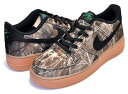 お得な割引クーポン発行中!!【あす楽 対応!!】【ナイキ エアフォース 1 ガールズ】NIKE AIR FORCE 1 LV8 3 (GS) REALTREE CAMO black/black-aloe verde av0749-001 スニーカー レディース AF1 リアルツリーカモ ガムソール