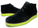 COLE HAAN LUNARGRAND CHUKKA blk suede/volt 磻MEDIUM