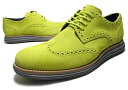 COLE HAAN LUNARGRAND WING TIP volt suede/ironstone 磻MEDIUM