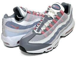 お得な割引クーポン発行中!!【あす楽 対応!!】【ナイキ エアマックス 95】NIKE AIR MAX 95 vast grey/red stardust dm0011-008 スニーカー AM95 グレー ホワイト レッド