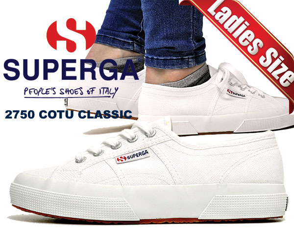 ő2,000~OFFN[|sIIyԌ著 SUPERGA iXyKjz COTU CLASSIC NVbN Style Code 2750 LoXXj[J[ 901 white SUPERGA